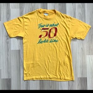 Vintage 80s 90s This Is What 50 Looks Like Single Stitch T-shirt. Size XL
